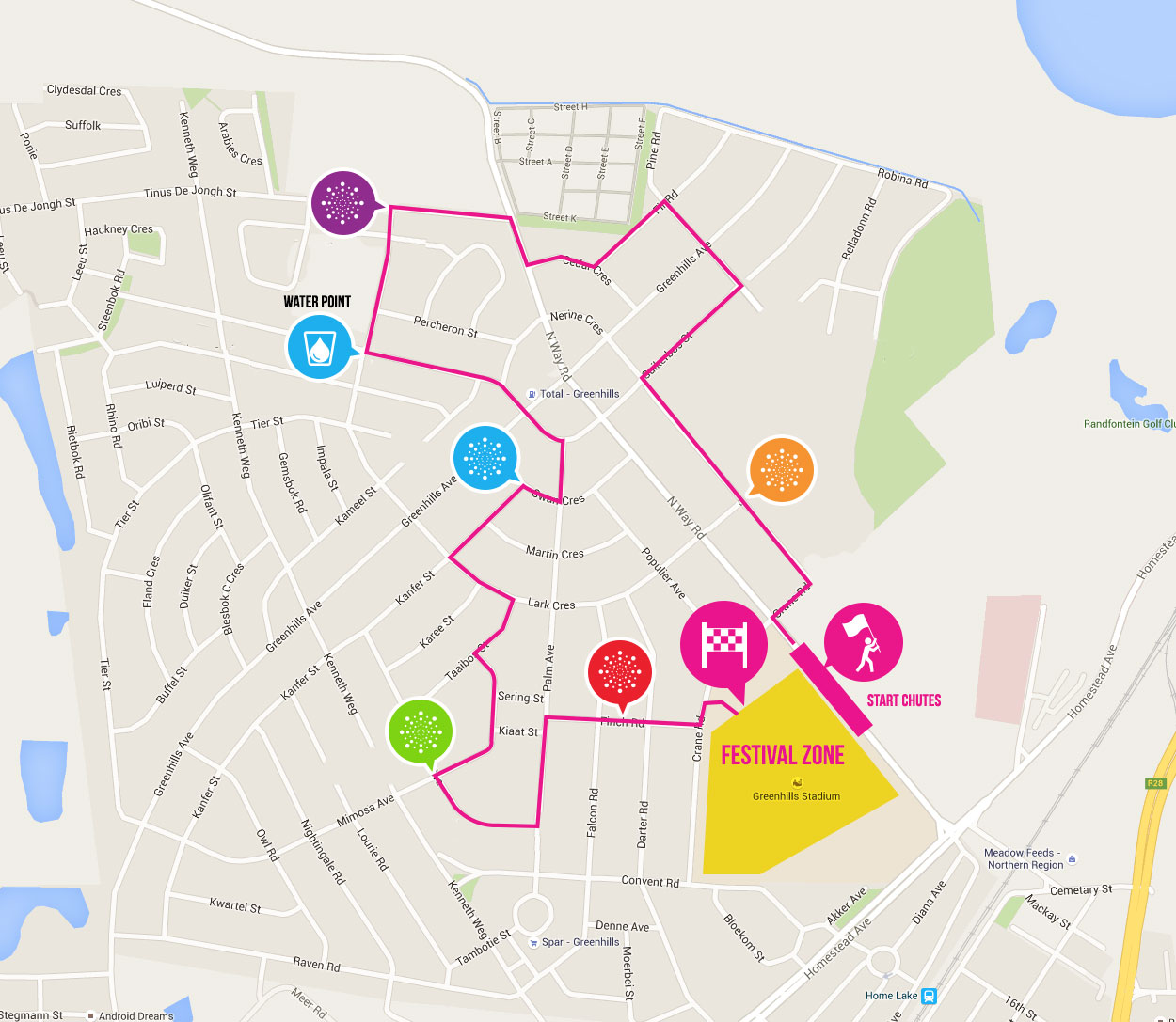 Randfontein – The Color Run™ – South Africa